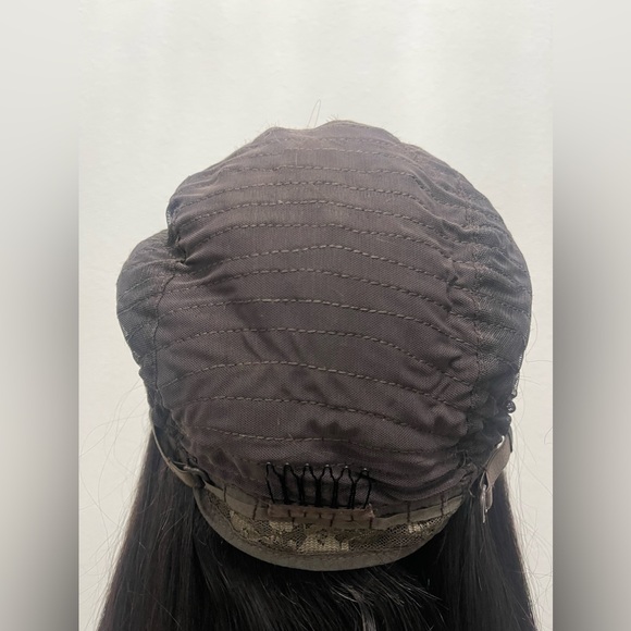 New! Unworn! 22” Right Side U Part, Virgin Human Hair Wig - Picture 9 of 12